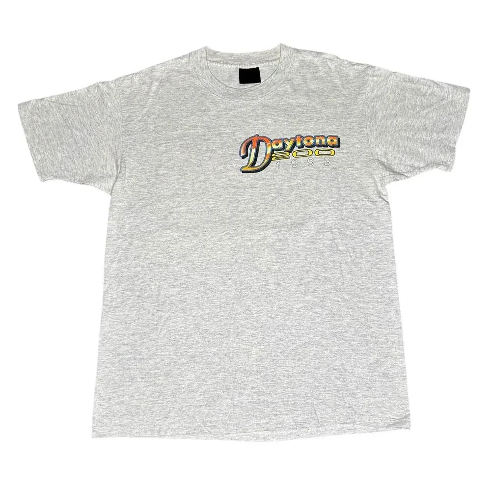 Vintage 90s Daytona 200 Speedway Motorcycle Biker T-Shirt - Picture 2 of 5